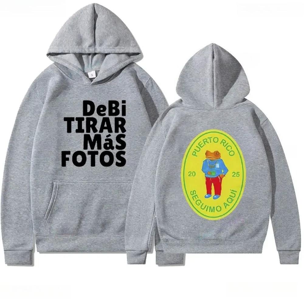 DTMF Bad Bunny Album Hoodie Men Women Oversized Pullover Hoody Winter Hoodie Stylish Long Sleeve Sweatshirts Pullover Tracksuit Female Male Clothing
