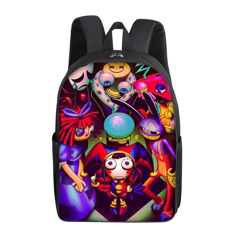 Magic Digital Circus Theamazingdigitalcircus School Bag Primary School Students Single Layer Backpack