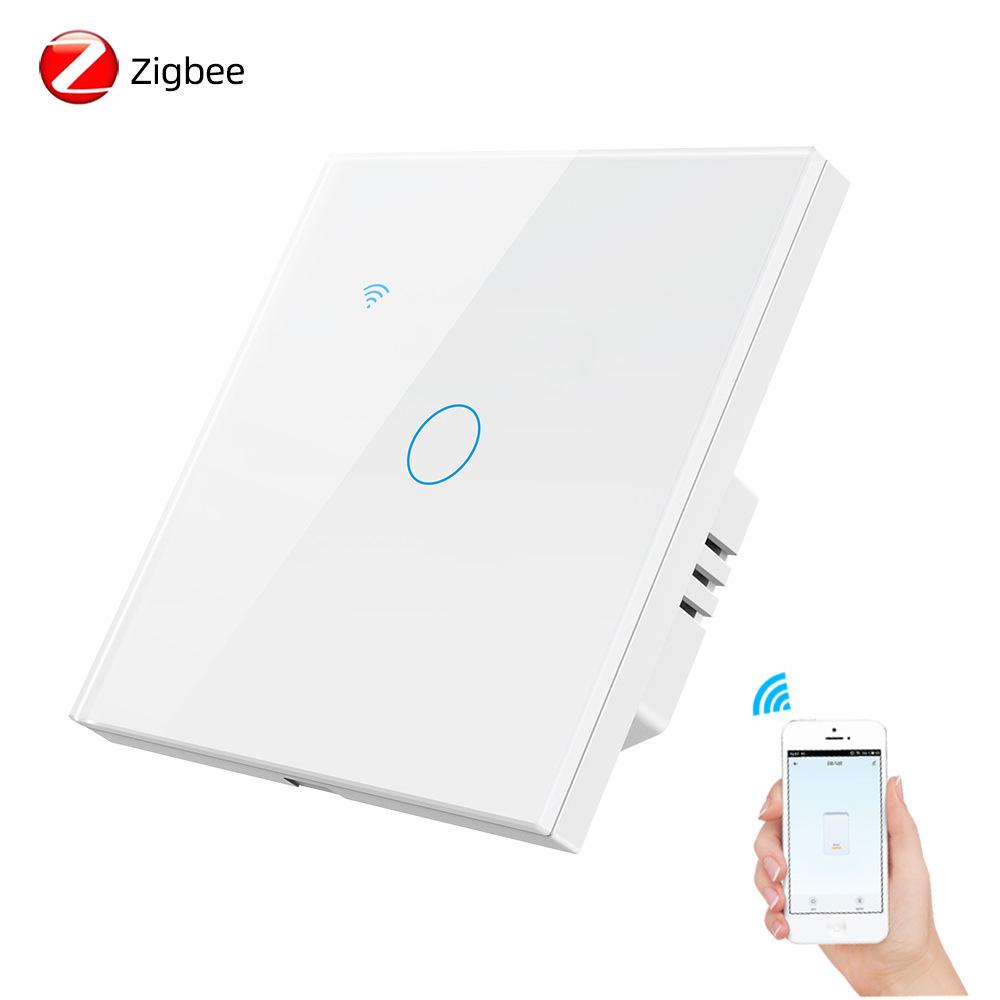 Tuya Graffiti Smart Touch Switch Panel, Alexa Compatible (EU/US/UK/AU) 1-Gang