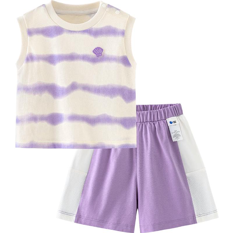 Minibala Quick-Dry Sleeveless Toddler Two-Piece Set 120