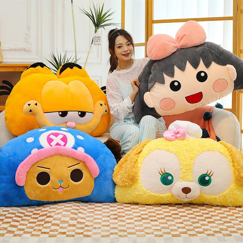 Chopper Garfield Plush Pillow Large Soft Toy For Bedroom Decor Comfort And