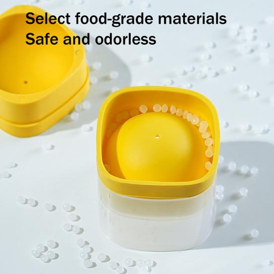 Grande Stampo per Cubetti di Ghiaccio Sferici in Silicone con Coperchio Sigillato Grande Stampo Sferico Rotondo per Whiskey Cocktail Maker di Palline di Ghiaccio a Rilascio One-Click