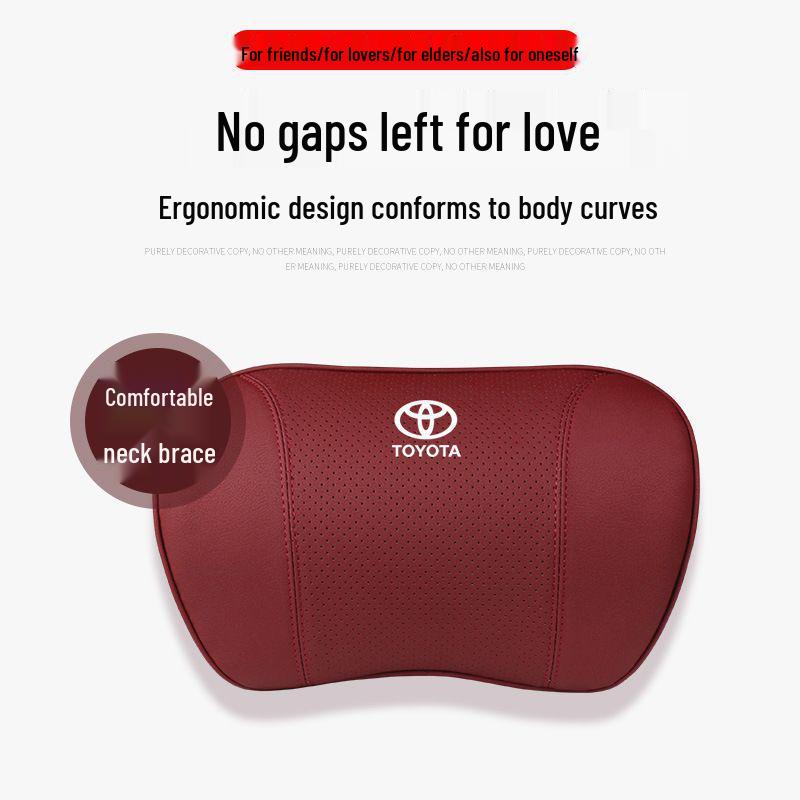Cojín para Reposacabezas y Soporte Lumbar de Coche para Toyota Corolla, RAV4, Camry, Highlander, Avalon