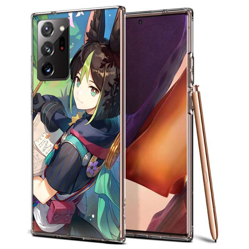 Genshin Impact Tighnari Phone Case for Samsung A55 A35 A25 A15 A07 A05S A16 A17 A26 A36 A37 A56 A57 Galaxy Note 20 10 A50S A71 A