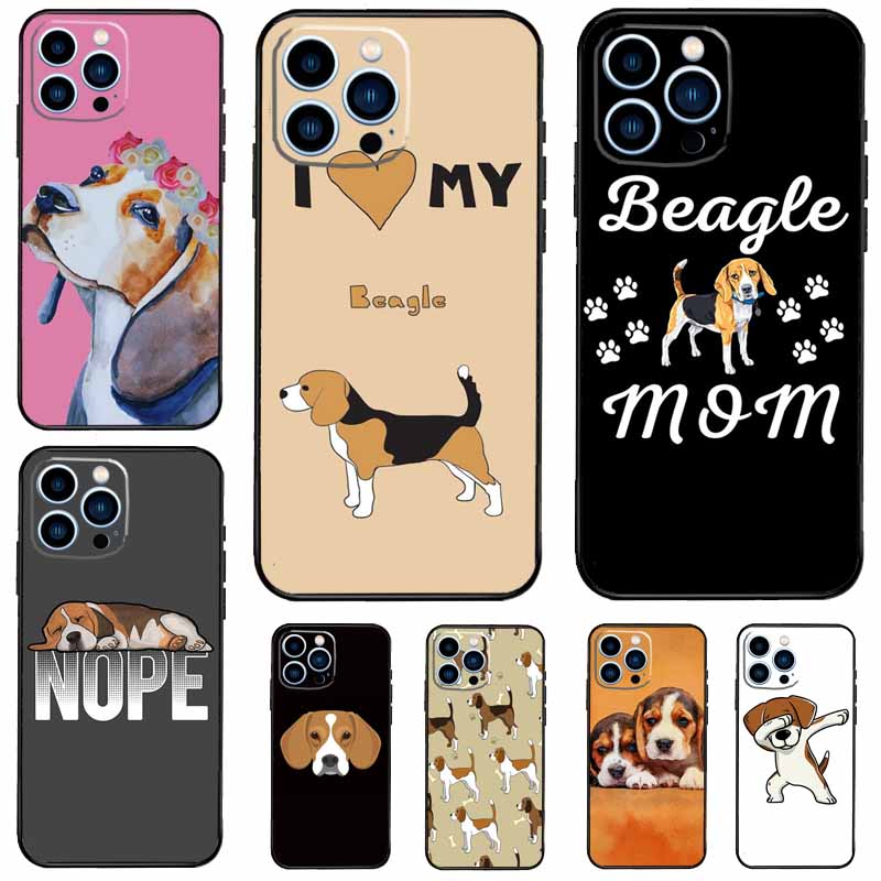 Beagle Puppy Dog Case For Xiaomi Redmi Note 14 Pro 13 12 11 10 15 Pro Plus Redmi 15 C 13 10C 12C 13C 14C Cover
