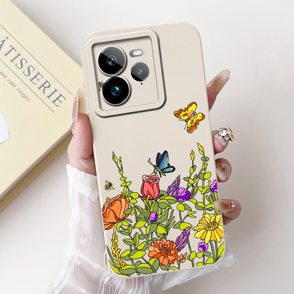 For Realme GT7 Case GT 7T 5G RMX5061 Luxury Art Painted Cover Soft Silicone Case For Realme GT 7 Pro GT7 T RealneGT 7T 5G Fundas