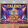 2D Talent Show Stage Backdrop for Performance, Contest or Live Show Photoshoot