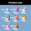Decompression Toy Animal Antistress Vinyl Toy Kids Office Funny Squeezable Toy Antianxiety Toy for Students Relaxing