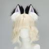 Gradients Color Plush Cats Ear Hairband Comfortable Adjustable For Anime Cosplays Halloween Costume Event Daily Style