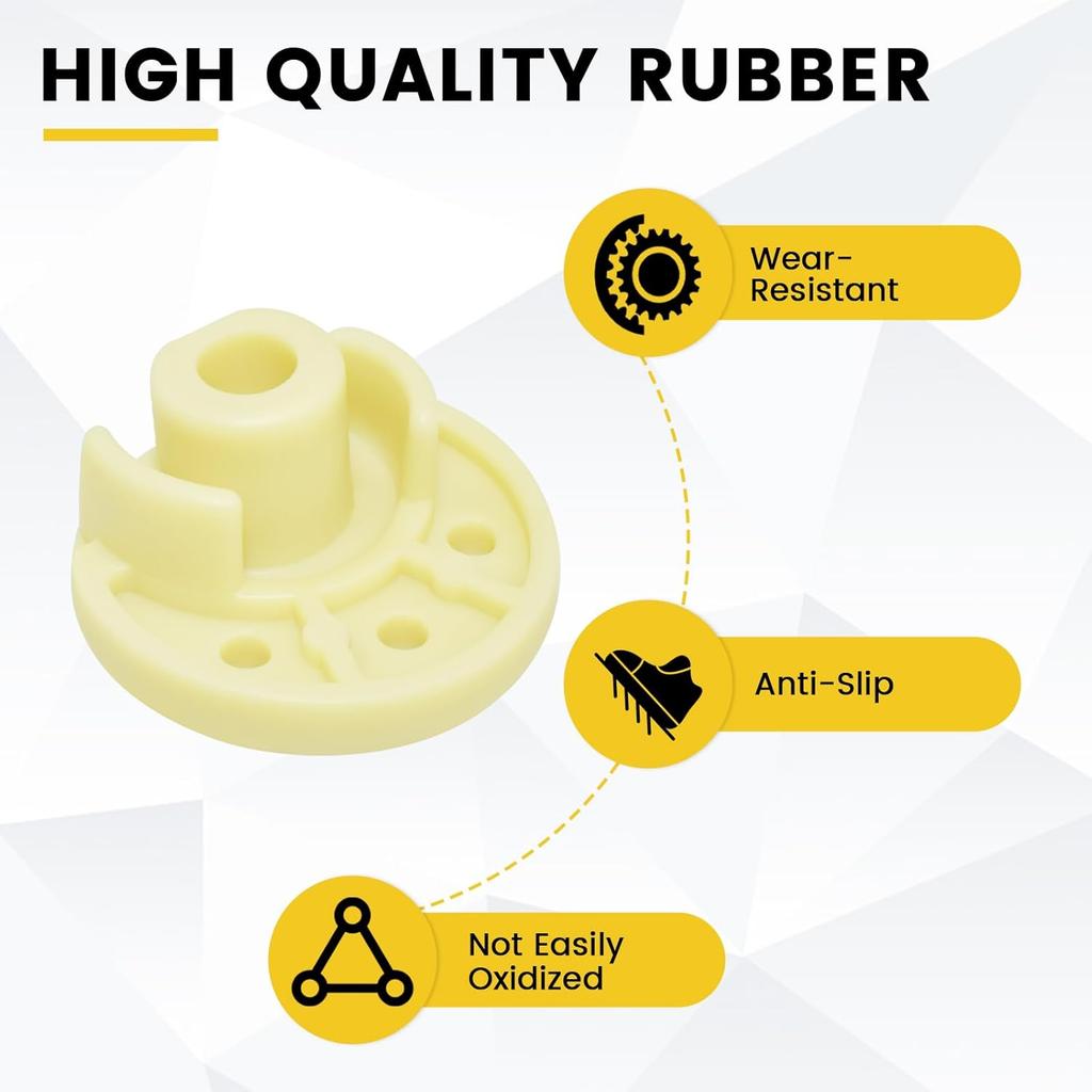 9709707 Mixer Rubber Foot, 10Pcs Blender Bottom Pads Feet Replacement Parts for Kitchen Aid Tilt Head Stand Mixer KSM150 KSM152 KSM154 KSM155 KSM158