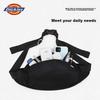 Dickies Sac bandoulière, Léger, Multi-compartiments, Sport, Sac banane, Trajet quotidien, Vélo, Randonnée, Sac de voyage, Noir