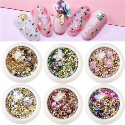 Nail Accessories New Diamond Decoration Nail 2019 New Mixed Outfit Set Nail Art Decorations  Nail Charms