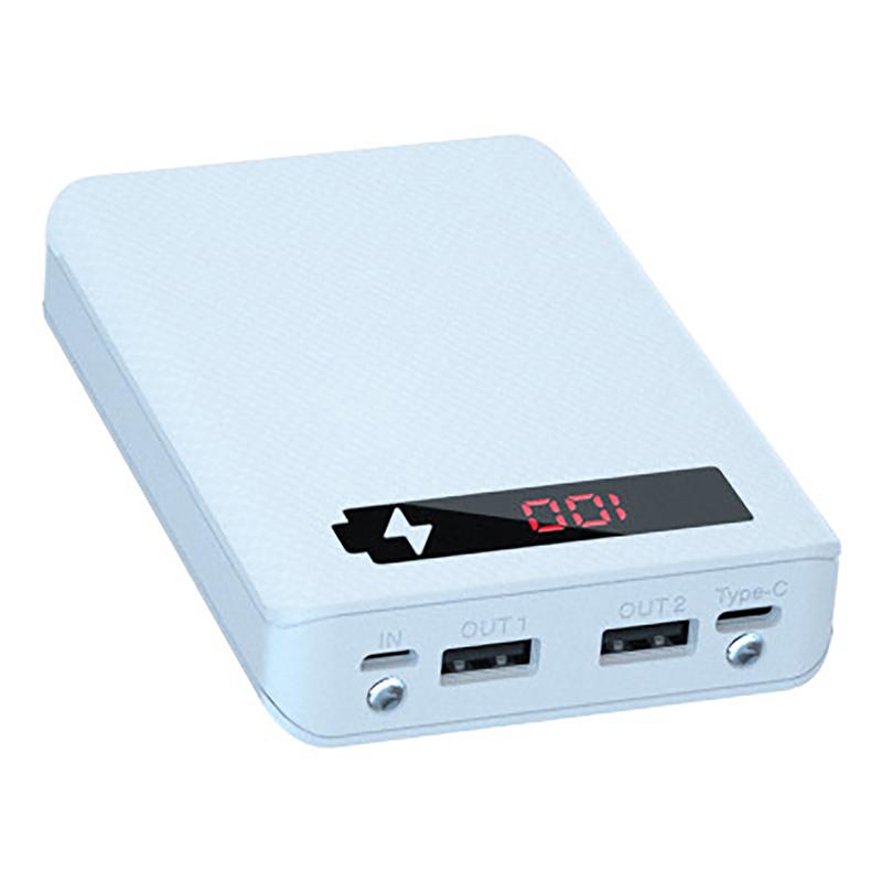 Încărcător Telefon Mobil Carcasă Detașabilă DIY Baterie 5*18650 Carcasă Baterie Externă 10W Dual USB Suport Cutie Depozitare Baterii