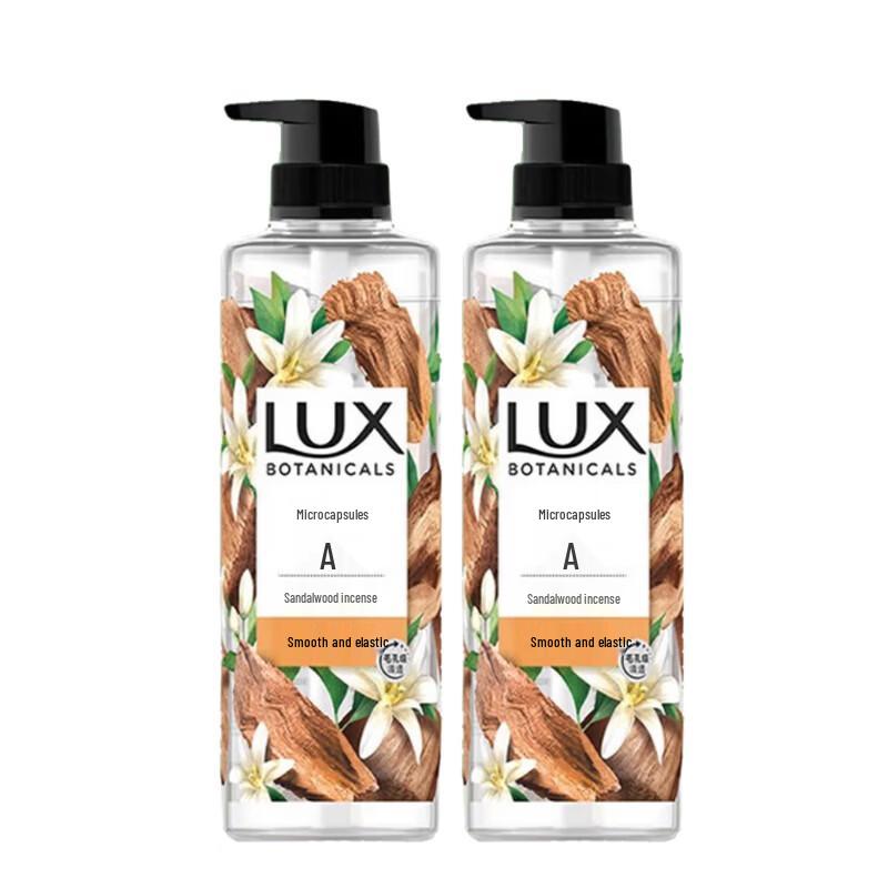 LUX Plant Essential Oil Sandalwood Shower Gel
