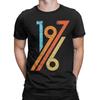 Unisex Unisexs Vintage 1976 50 Year Old Music T Shirt 50th Birthday 100 Cotton Clothing Funny Short Sleeve Tee Shirt TShirt