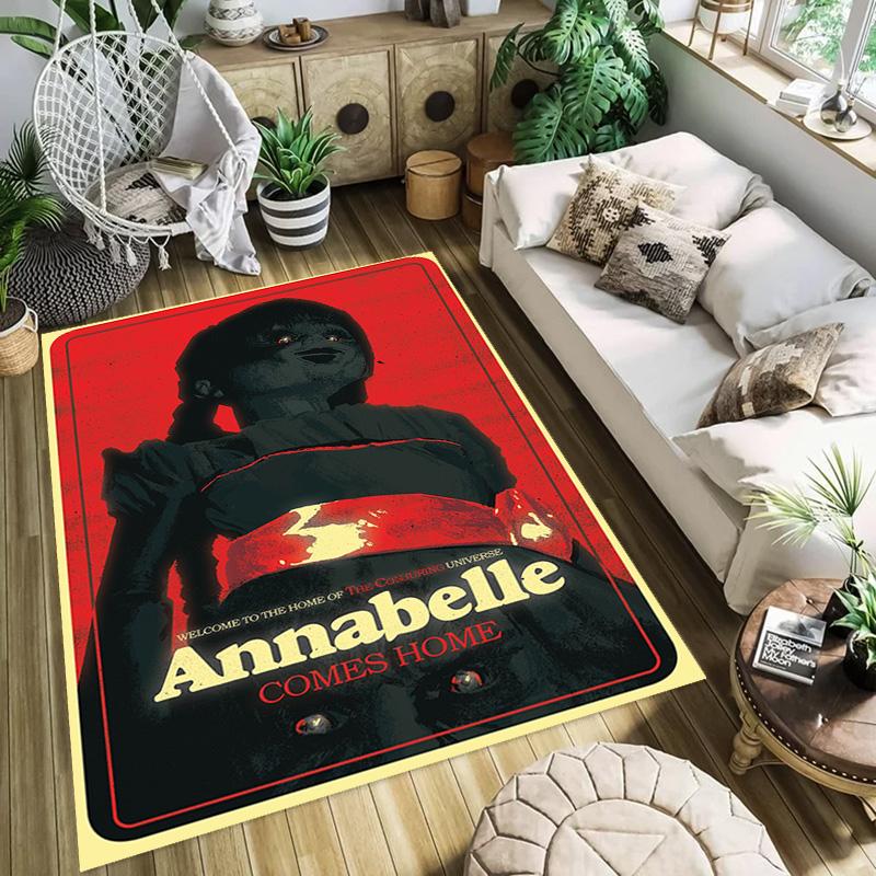 Annabelle's Horror Legacy carpet Home Decor printing Office chair cushion Doormat Protective pad