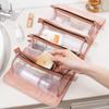 Detachable 4-in-1 Makeup Bag Portable Large Capacity Travel Toiletry Bag Dormitory Storage Bag Makeup Bag
