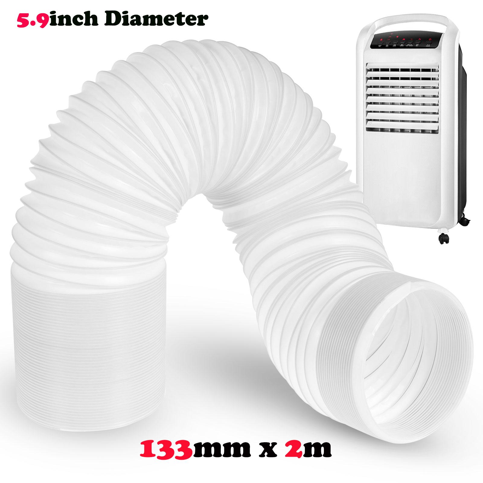 

Air Conditioner Hose Cover Wrap AC Hose Duct Vent Cover Sleeve Insulated Cover for 5 & 5.9 Diameter Exhaust Hoses Tube 21inch x59inch