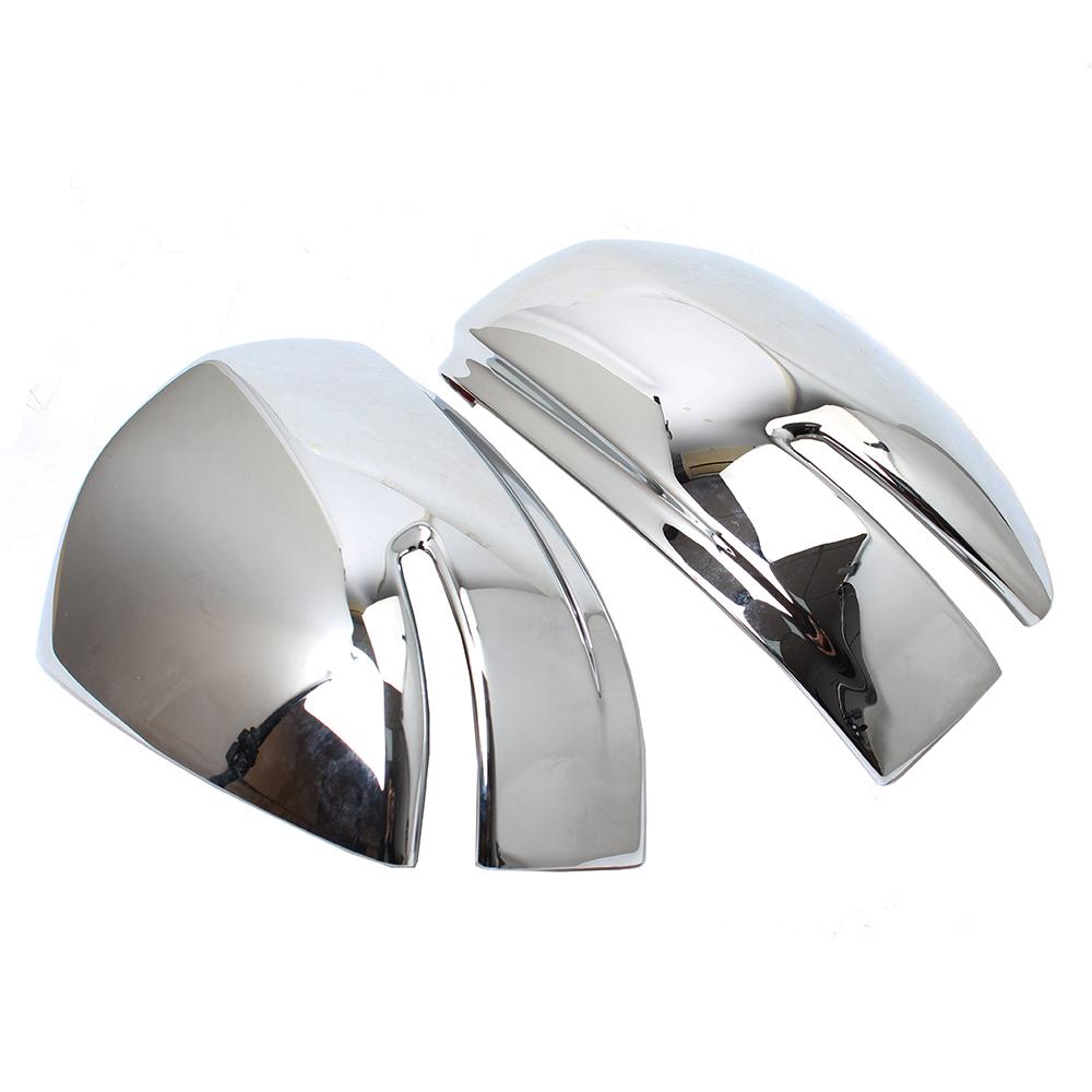 Chrome Mirror Covers Caps RearView Cover For Toyota Land Cruiser 300 Series LC300  2022 Side Wing Rearview Mirror Cap Trim