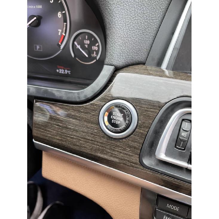

For BMW 5 7 Series F10 F10 F01 Diamond Silver Crystal Start Stop Switch Button