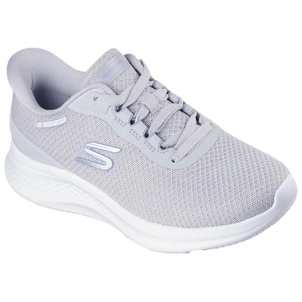 Skechers Sport Comfortable Versatile Breathable Support Low-Top Walking Shoes Women Sneaker Gray 150622-GRY