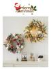 Creative Christmas Rattan Wreath Door & Window Ornament