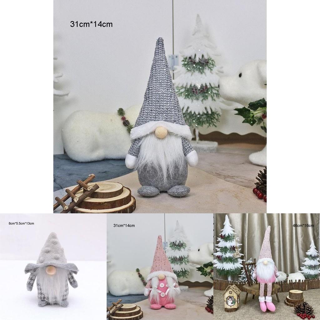 Charming Faceless Doll Christmas Decorations For Delightful Home Ornamentation