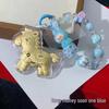 999 Pure Gold Cartoon Pony Keychain Pendant & Phone Strap Charm Gift
