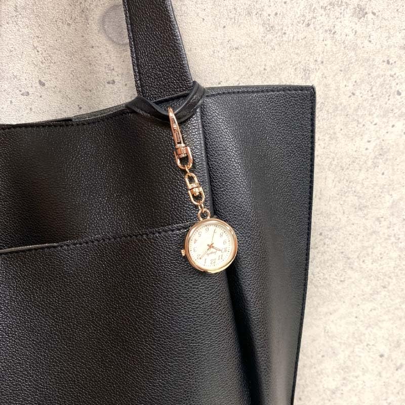 Fragola Simple Charm Pocket Watch PG [Follow] N01625S-0 Women's