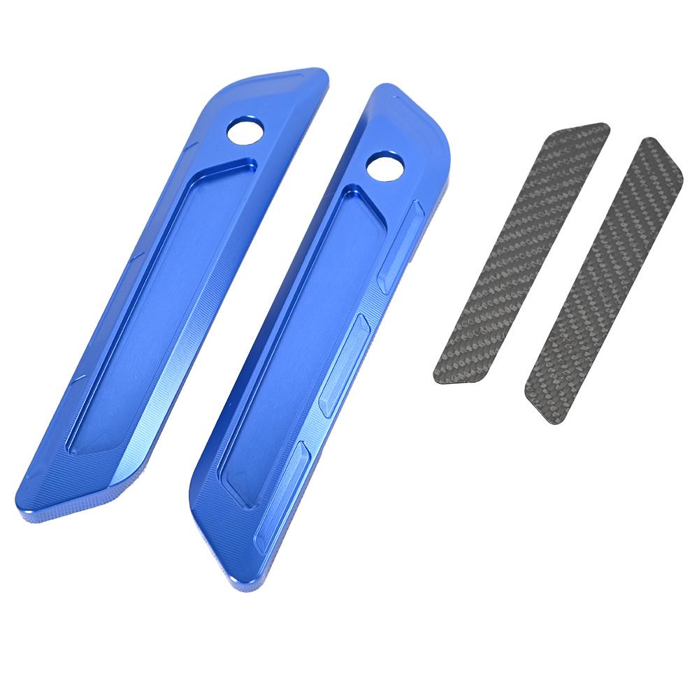 Harley 23.5-26 New Model Glide Side Box CNC Hinge with Carbon Fiber Reflective Strip