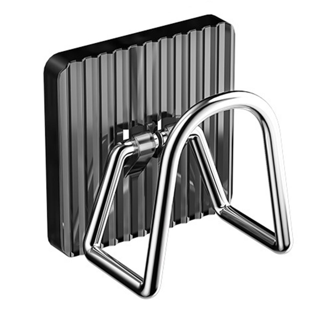 Punch Free Sponge Holder Detachable Sink Drain Storage Rack Sink Accessories 1pcs серый