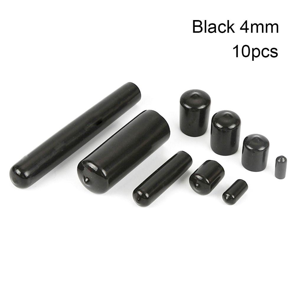 10pcs Durable Protective Lid Silicone Thread Protection Rubber Cap Nut Seal Sleeve Stopper Plug