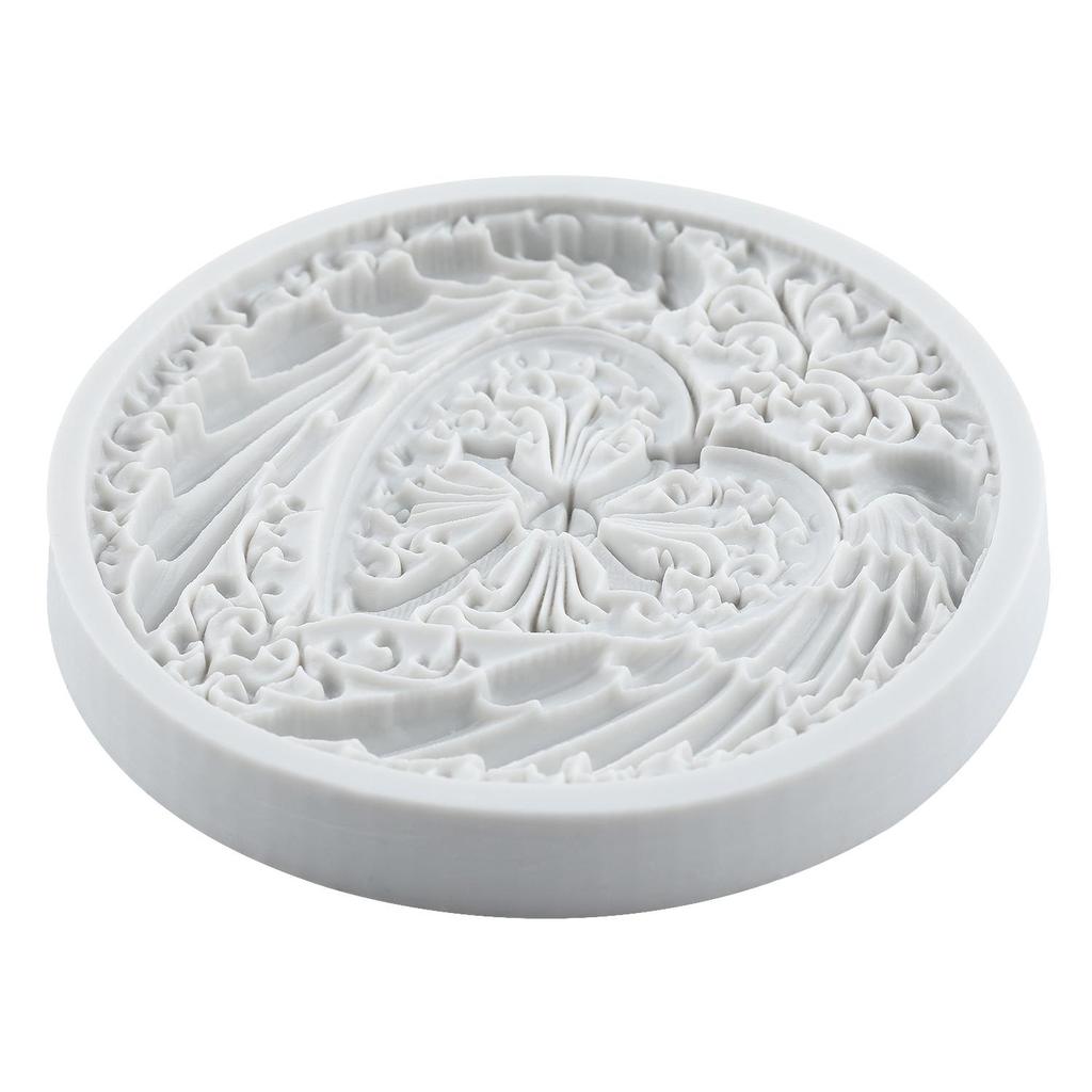 Baroque Style Silicone Mold Angel Wings Fondant Molds Cake Decorating Tools Cupcake Topper Candy Sugar Craft Gum Paste Polymer Clay