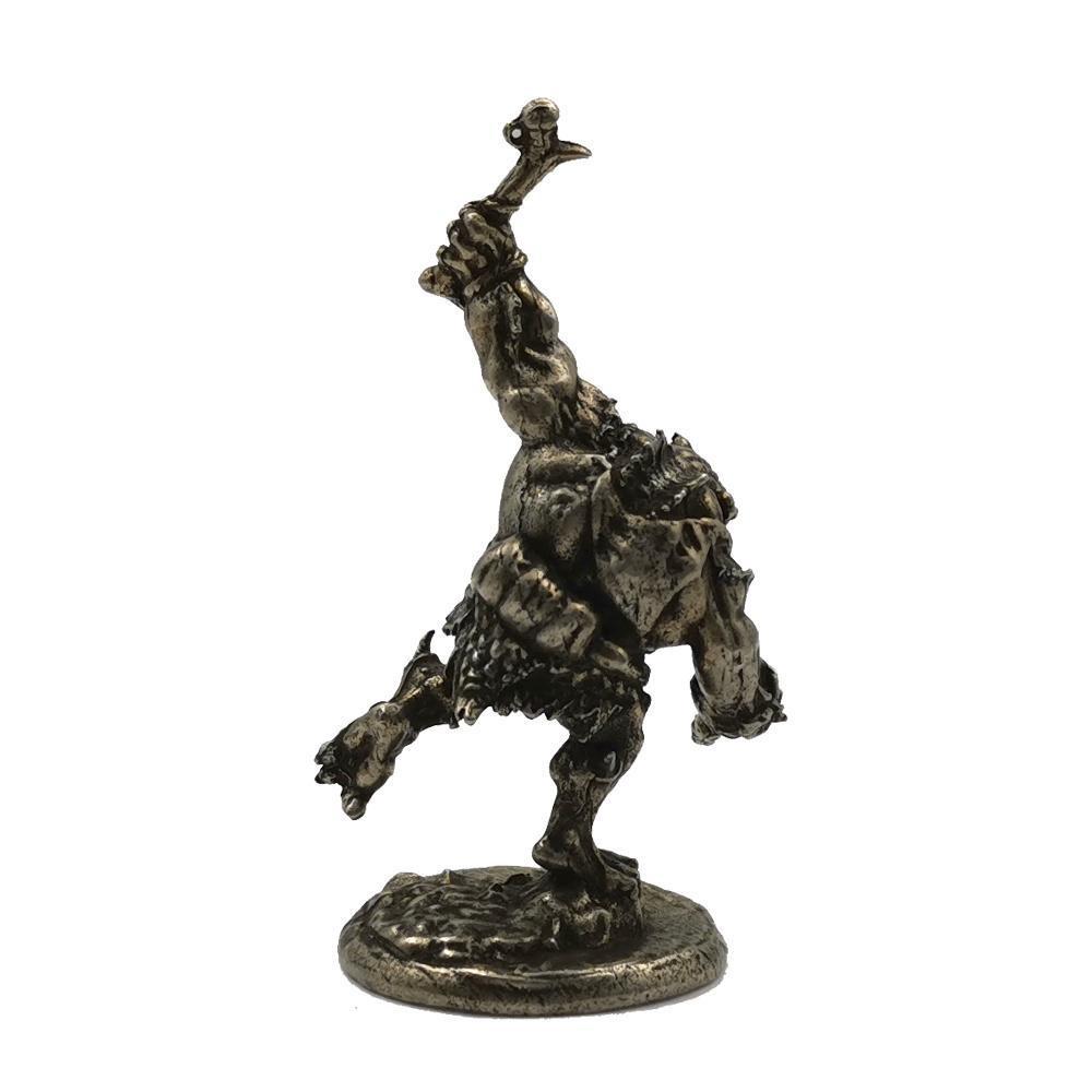 Lizard Man Soldiers Models Toy Figurines Miniatures Metal Copper Mens Gifts Desktop Ornaments Decorations Crafts