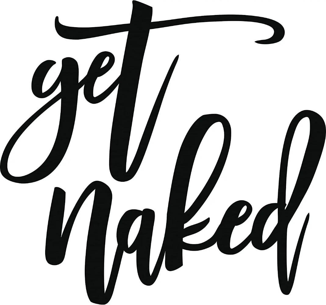 18”X 25” Знак «Разденьтесь» для декора стены ванной комнаты — стильное настенное — фото 4