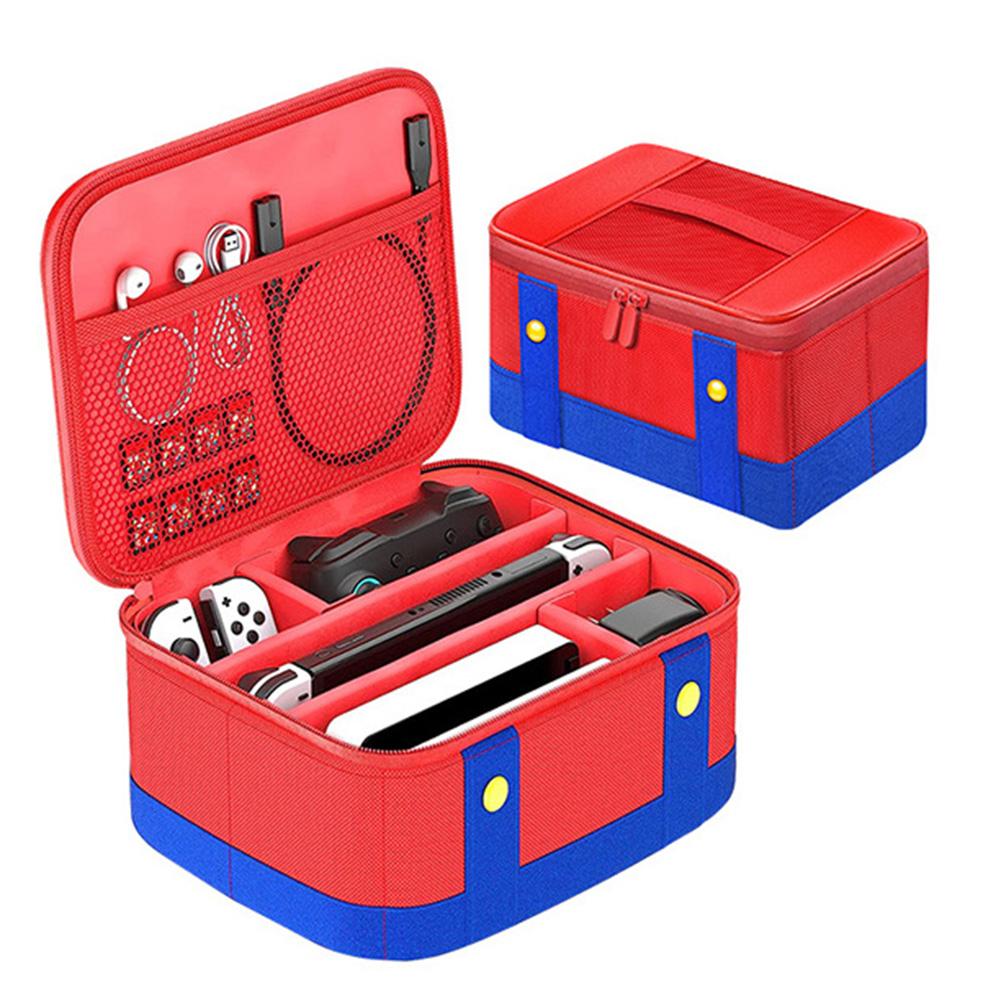 Large Carrying Protective Case Shockproof Carrying Travel Bag Waterproof Anti-Scratch for NS Switch/Switch OLED Game Accessories