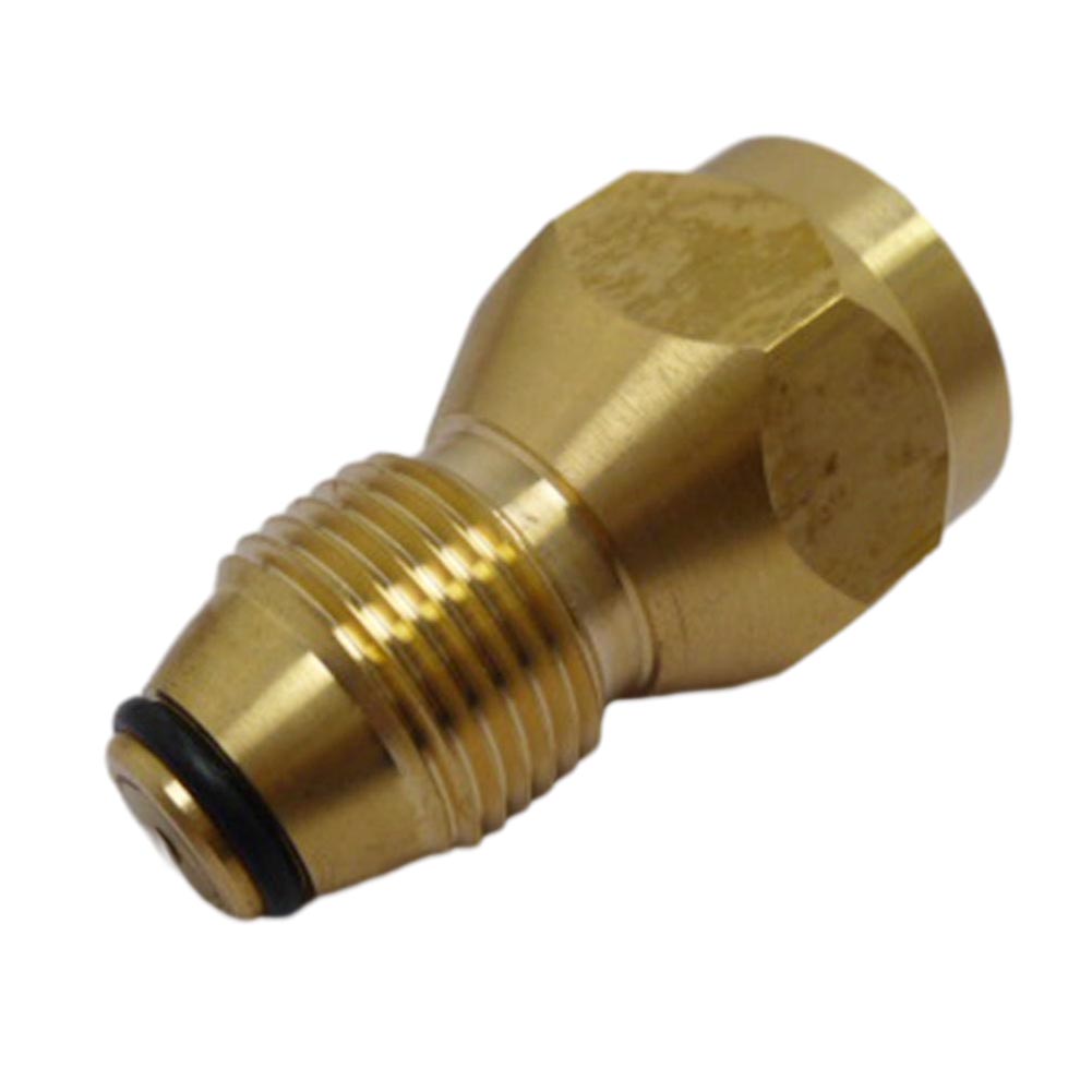Brass Gas Tank Adapter Bottle Brass Lp Gas 1 LB Propane Propane Appliances Refill Adapter Tank Great For Your BBQ