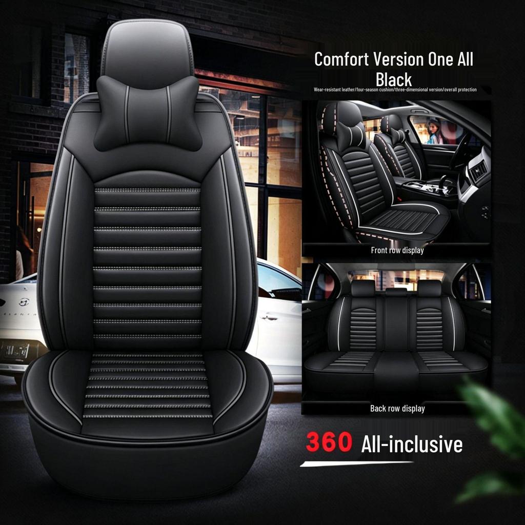 Universal Leather Car Seat Cushion for Lynk & Co 900 Intelligent 4WD - Four Seasons Use
