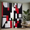 Geometric Pattern Design Drapes Decor Drapes Window Treatments For Bedroom Living Room Home Decoration Room Decor