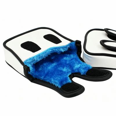 PU Material Putter Headcover Anti-Collision Square Club Headcover For Golf Clubs