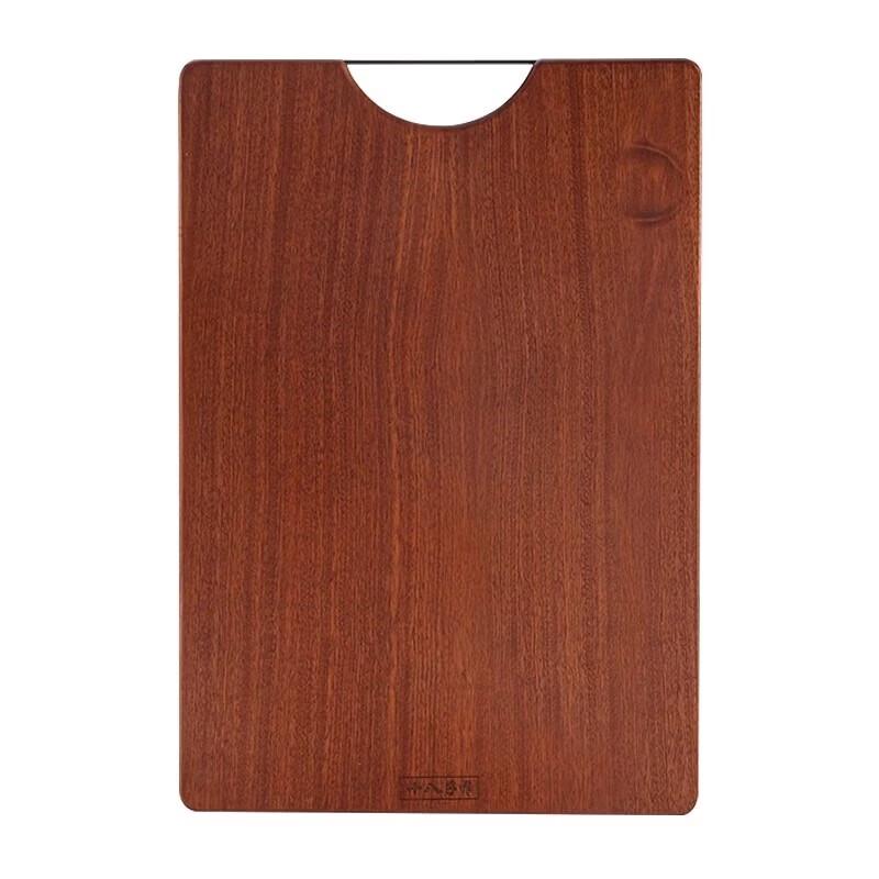 Shibazuo Solid Elm Wood One-Piece Large Cutting Board