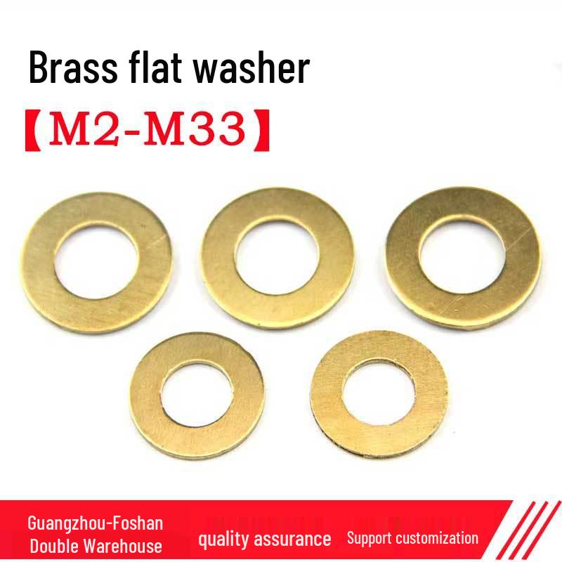 Brass Oversized Flat Washer Gasket H59 M2 M3 M4 Copper Round Piece