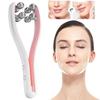 EMS Face Lifting Roller RF Double Chin V Face Shaped Facial Massager Jaw Cheek Thin Slimming Facial Lift Up Belt Skin Care Tool