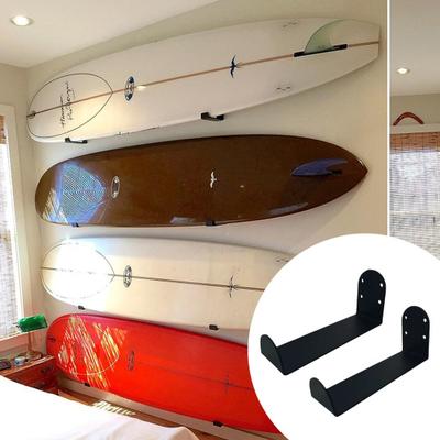Horizontale Snowboard-Wandmontage-Clips, Snowboard-Wandregal, robustes, stark tragendes Snowboard-Display-Wandmontageregal