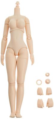 Obitsu Seisakujo Obitsu Doll 24cm Obitsu Bust New Body, L, White, 24BD-F02W-L