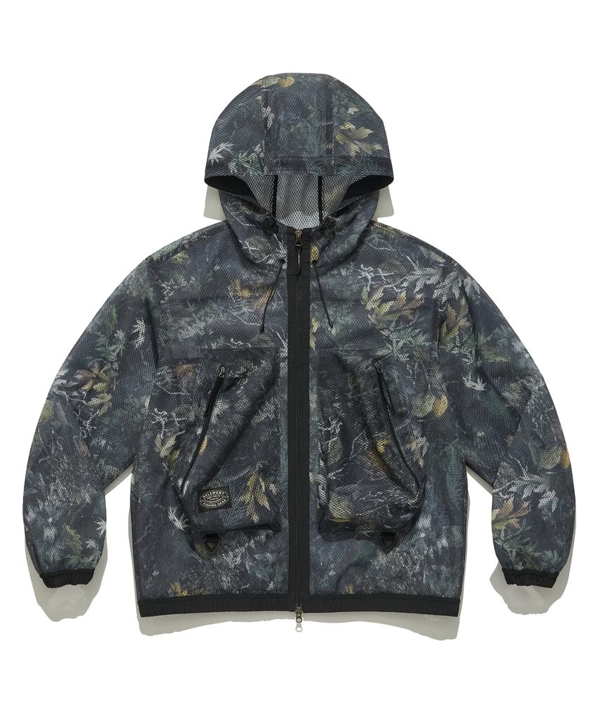 Helement Moss Mesh Hooded Jumper (Camo)