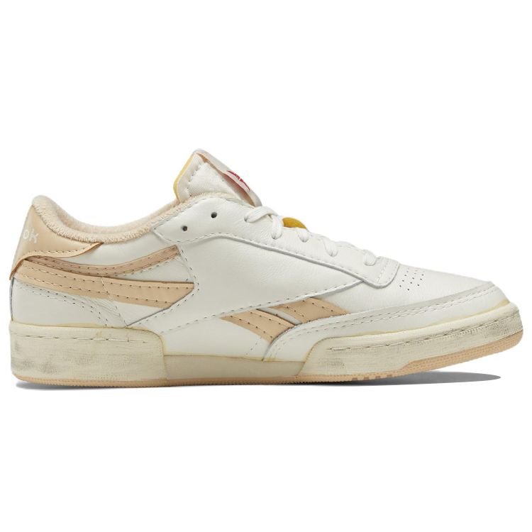 Reebok Club C 85 Vintage Chalk Alabaster Unisex Sneakers Cream Weathered-Beige HP2171
