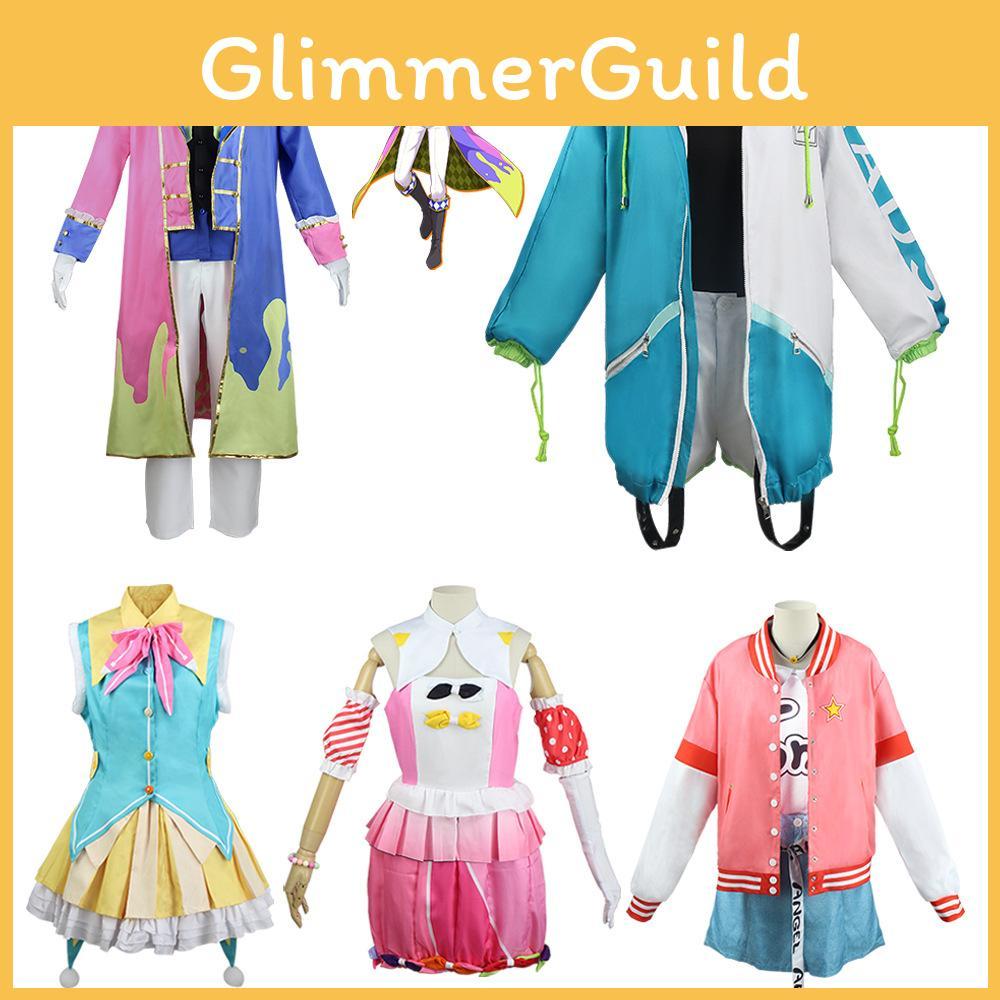 Ootori Emu Cosplay Costume Dress+accessories For Project Sekai Colorful Stage