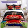 Lamine Yamal 32 Personalizza il tuo nome Set Biancheria da Letto Copripiumino Traspirante con Federe Decorazione per la Casa Regalo di Compleanno