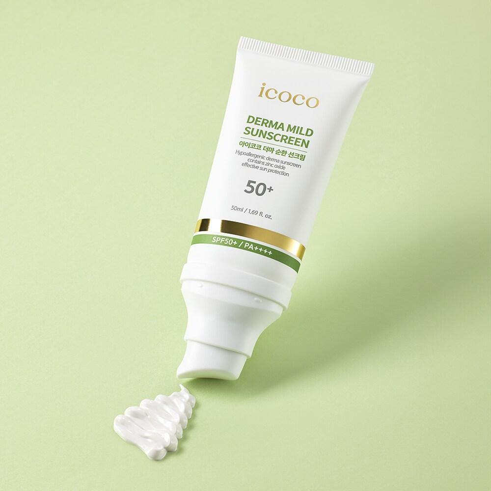 Icoco Derma Mild Sun Cream 50ml (SPF50+)